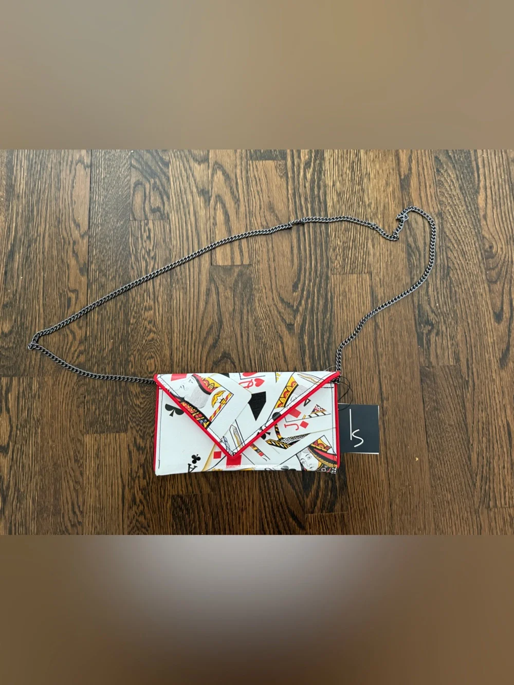NWT Kent Stetson Card Queen Clutch Bag